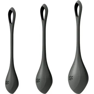 Satisfyer Комплект вагинални топчета с тежести Satisfyer Yoni Power 2 черни