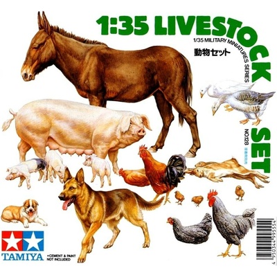 Tamiya Livestock Set 1:35