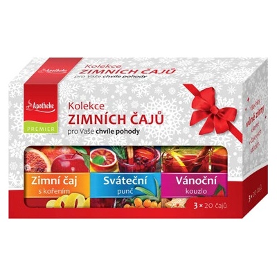 Apotheke Darčeková kolekcia Zimných čajov 60 sáčkov