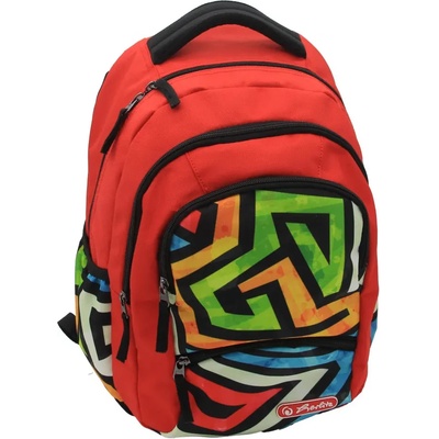 Herlitz Ученическа раница Zipper Pro, мотив Graffiti - Herlitz