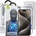 Blueo Sapphire Screen Protector With Applicator - защитно покритие от сапфирено стъкло за дисплея на iPhone 15 Pro Max (черен-прозрачен)