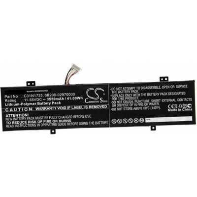 VHBW Батерия за Asus VivoBook Flip 14 / TP412, C31N1733, 3550 mAh (888202802)
