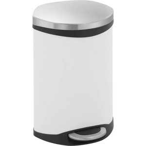 EKO 10 л. бял кош за отпадъци с педал ЕКО от серия shell (eko921810white)
