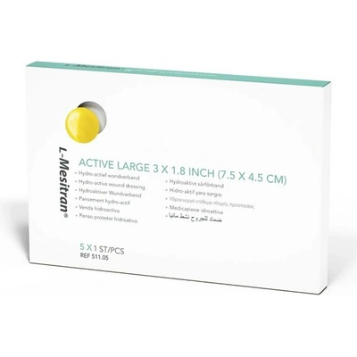 L-Mesitran Active Large 7,5x4,5 cm 5 ks