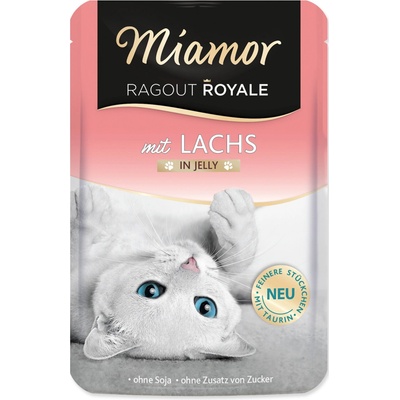 Miamor Ragout Royale lososové želé 100 g