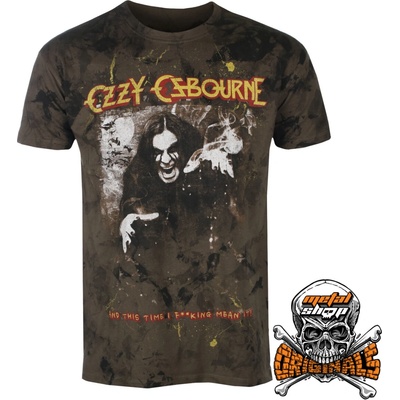 Metal Metalshop Original S Ozzy Osbourne Mean It čierne