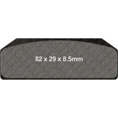 Brzdové destičky EBC GPFAX611HH