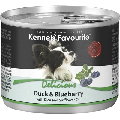Kennels' Favourite with Duck & Blueberry 200 g