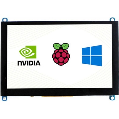Waveshare 5" LCD (H) displej, 800 × 480, HDMI, kapacitní