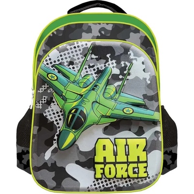 S-Cool Ученическа раница S-COOL Air Force, 3Д EVA, с LED светлини, 25 л