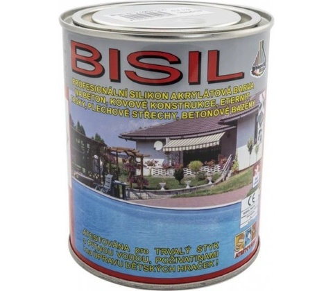 Bisil Barva na beton pod vodu 0,7 kg tmavě zelená