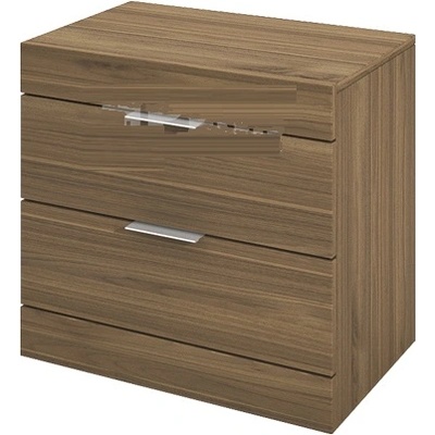Bogdan Furniture I Нощно шкафче Mod 3074, Орех адмирал