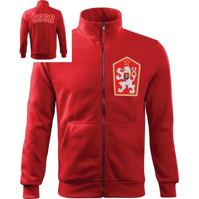 Fajntričko Mikina na zips Retro ČSSR znak