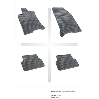 FroGum Гумени стелки за RENAULT Laguna (2001-2008), марка Frogum (0756)