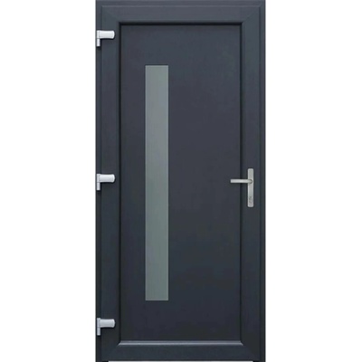 ASKO Vigo antracit sklo satinato levé 98 x 208 cm