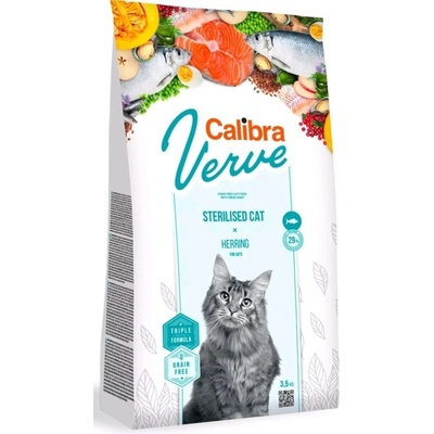 Calibra Verve Grain Free Sterilised Herring NEW 0,75 kg