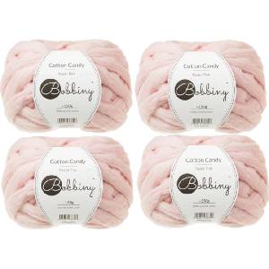 Bobbiny Cotton Candy Pastel Pink Плетива прежда (CT-Z005)