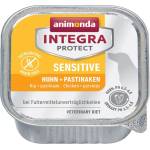 Animonda INTEGRA Protect кучета Sensitive Пиле + пащърнак 150 г