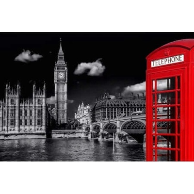 Ceduľa Londín Big Ben