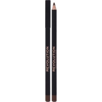 Makeup Revolution London Kohl Eyeliner Ceruzka na oči s vysokou pigmentáciou brown 1,3 g
