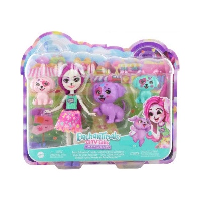 Mattel Enchantimals Rodinka Dalmatini