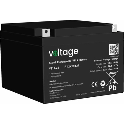 AGM Voltage 12V 26Ah VE12-26