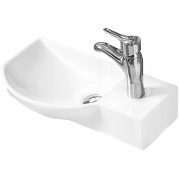 Mexen Hugo 45x24 cm left white (21254500 L)