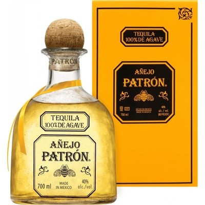 Patron Anejo 40% 0,7 l (karton) – Zboží Dáma