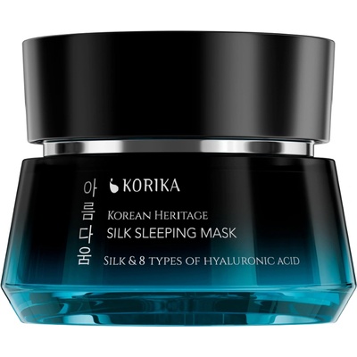 Korika Korean Heritage Silk & 8 Types of Hyaluronic Acid Silk Sleeping Mask 50 ml