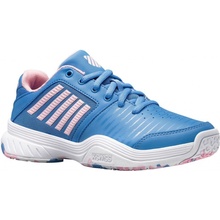 K-Swiss Court Express Omni - silver lake blue/white/orchid pin