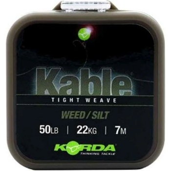 Korda Kable olověnka Tight Weave 7m 50lb weed