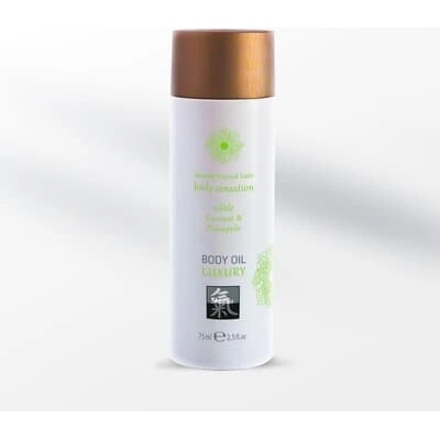 Shiatsu luxusný jedlý telový olej kokos a ananás 75 ml