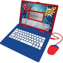 Lexibook česko‑anglický vzdělávací notebook SPIDER-MAN pro děti