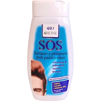 BC Bio SOS Pánsky šampón s prísadami proti vypadávaniu vlasov 260 ml