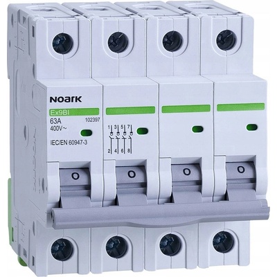 Izolační vypínač 4P 63A Ex9BI Noark 102397