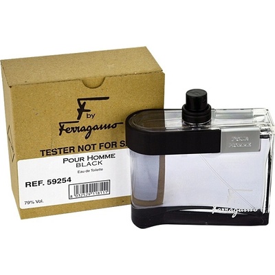 Salvatore Ferragamo F by Ferragamo Black toaletná voda pánska 100 ml tester