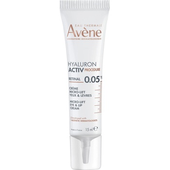 Avène Hyaluron Activ Procedure Микролифтинг крем за околоочен контур и устни, 15 ml