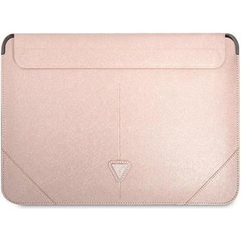 GUESS Калъф за лаптоп/таблет до 16" Guess Uptown Triangle logo, Розов (GUE001826-0)