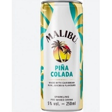 Malibu Pina Colada RTD 5% 0,25 l (holá láhev)