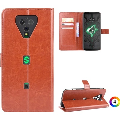 Xiaomi Black Shark 3 Pro Magnetic Wallet Кожен Калъф и Протектор