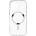 DVICED MagSafe калъф за iPhone 17 прозрачен, бял (DV511042)