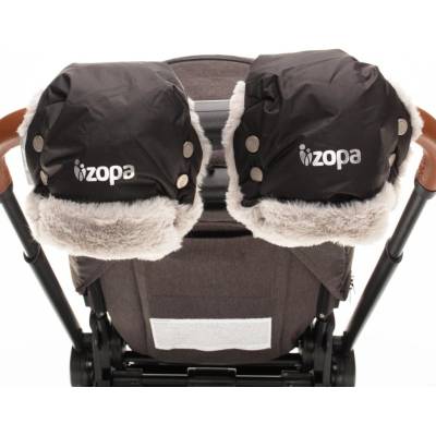 Zopa zimní rukavice Fluffy Černá – Zboží Dáma