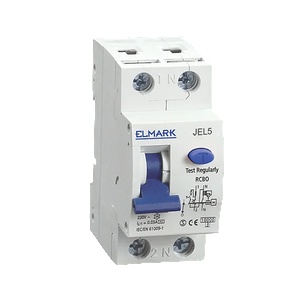ELMARK КОМБИНИРАНА ДЕФЕКТНОТОКОВА ЗАЩИТА ЕЛЕКТРОМАГНИТНТА jel5 2p 16a/30ma (40016)
