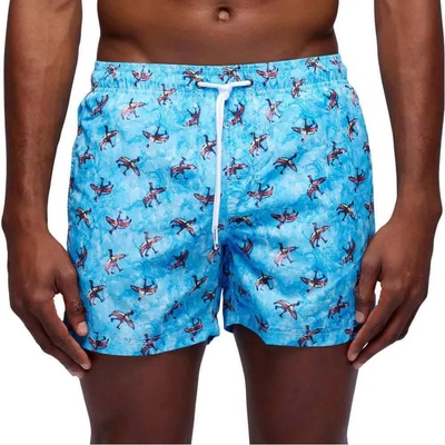 Sundek Бански гащета Sundek Banana surf swimming shorts - Blue (Maya Blue)