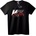 NOONEBRAND Тениска Червен Спортен Автомобил - 7XL, Black