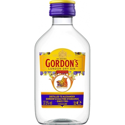 Gordon's Dry Gin Mini 37,5% 0,05 l (čistá fľaša)