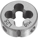 GEKO Резбонарезна плашка M10x1, 25мм фина резба, HSS DIN 223 81680 (G38360)