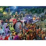 Gibsons - Puzzle Farmer Christmas XXL - 500 piese