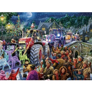 Gibsons - Puzzle Farmer Christmas XXL - 500 piese