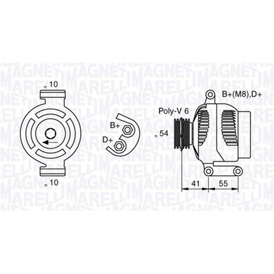 Generátor MAGNETI MARELLI 063377028010